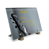 Plaque funéraire guitariste 2 Plaquedeces.fr